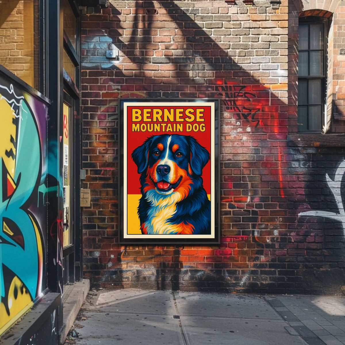 Bernese Mountain Dog Poster
