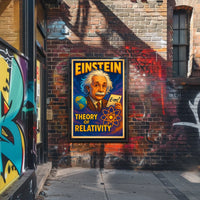 Einstein Theory Of Relativity Poster