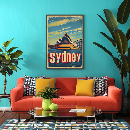 Sydney Vintage Poster