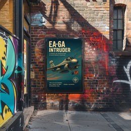 EA-6A Intruder A Legacy of Innovation Poster