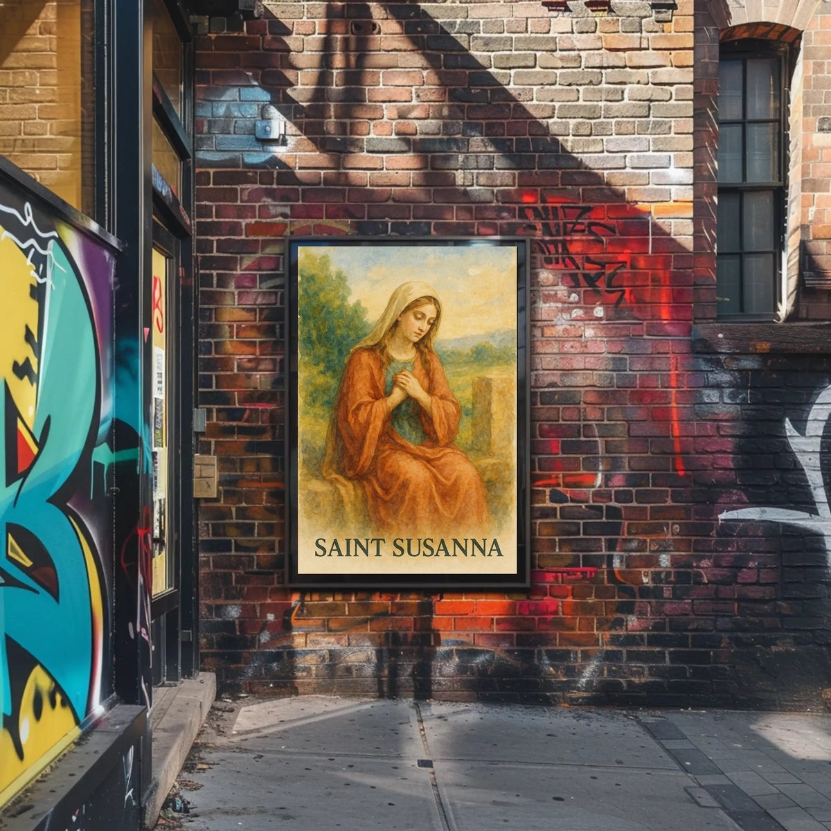 Saint Susanna Scene Poster