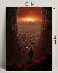 Gateway To The Cityscape Poster