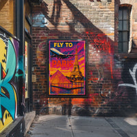 Fly To Paris Poster
