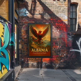 Albania From Ruins to Peaks Poster