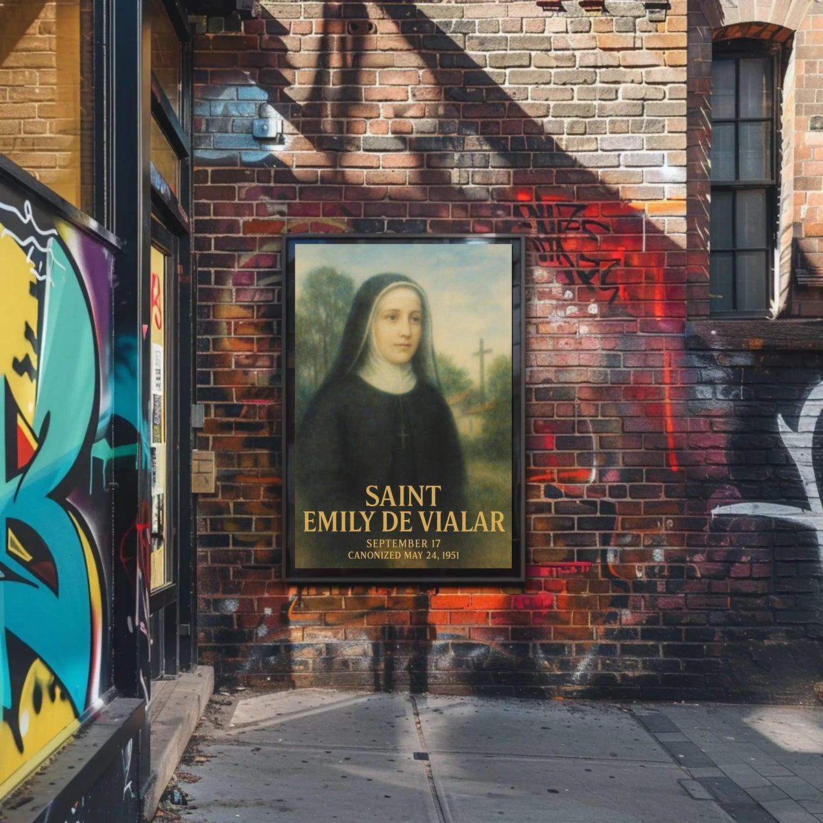 Saint Emily De Vialar Poster