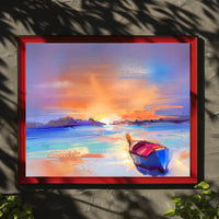 Tranquil Sunset Poster