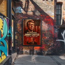 Jimmy Carter 39th President Poster