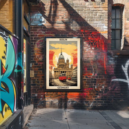 Berlin Architectural Charm Poster