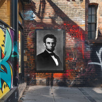 Abraham Lincoln Army Camp Visit Historical Poster PosterGoat