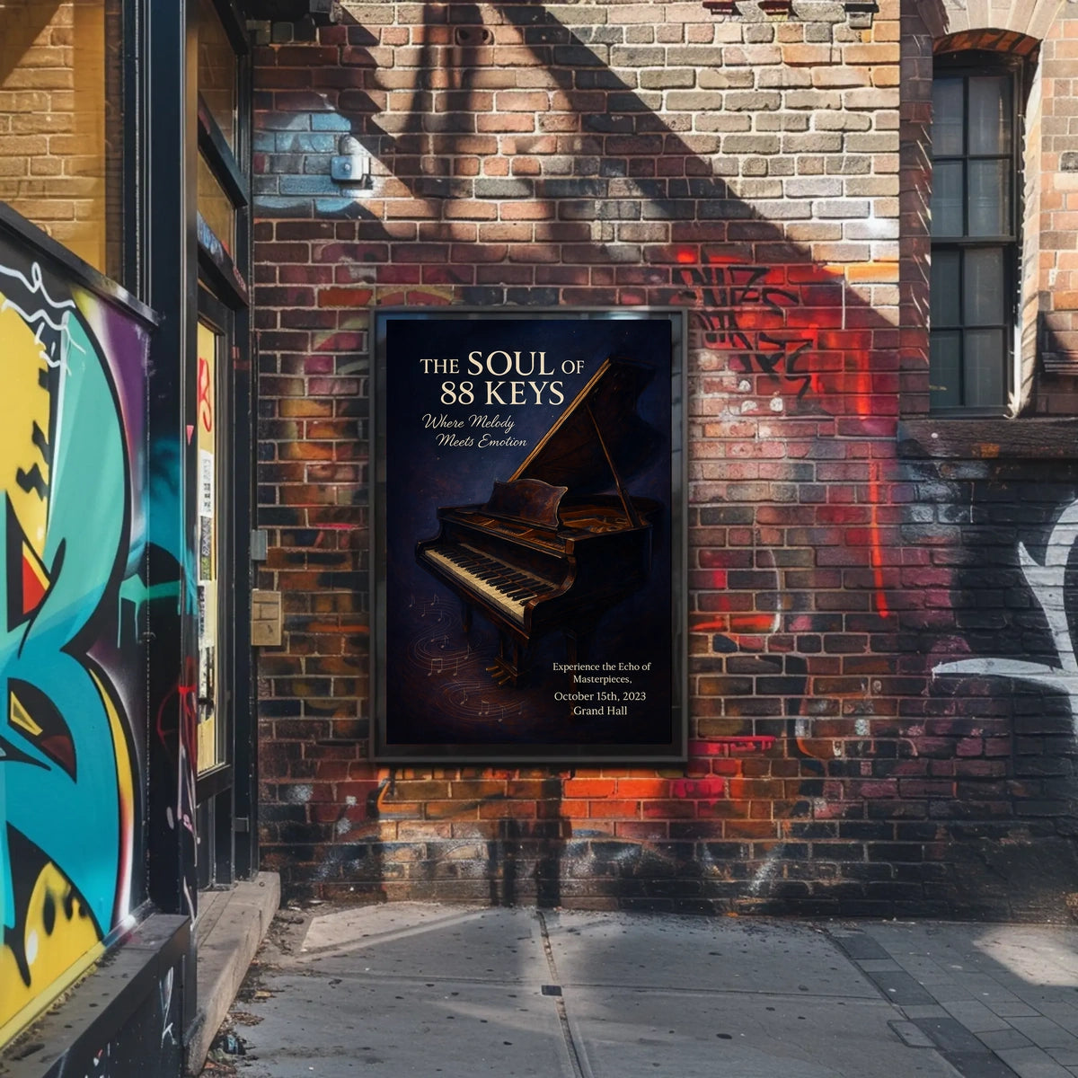 The Soul Of 88 Keys Poster