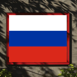 Russian Federation Flag Poster