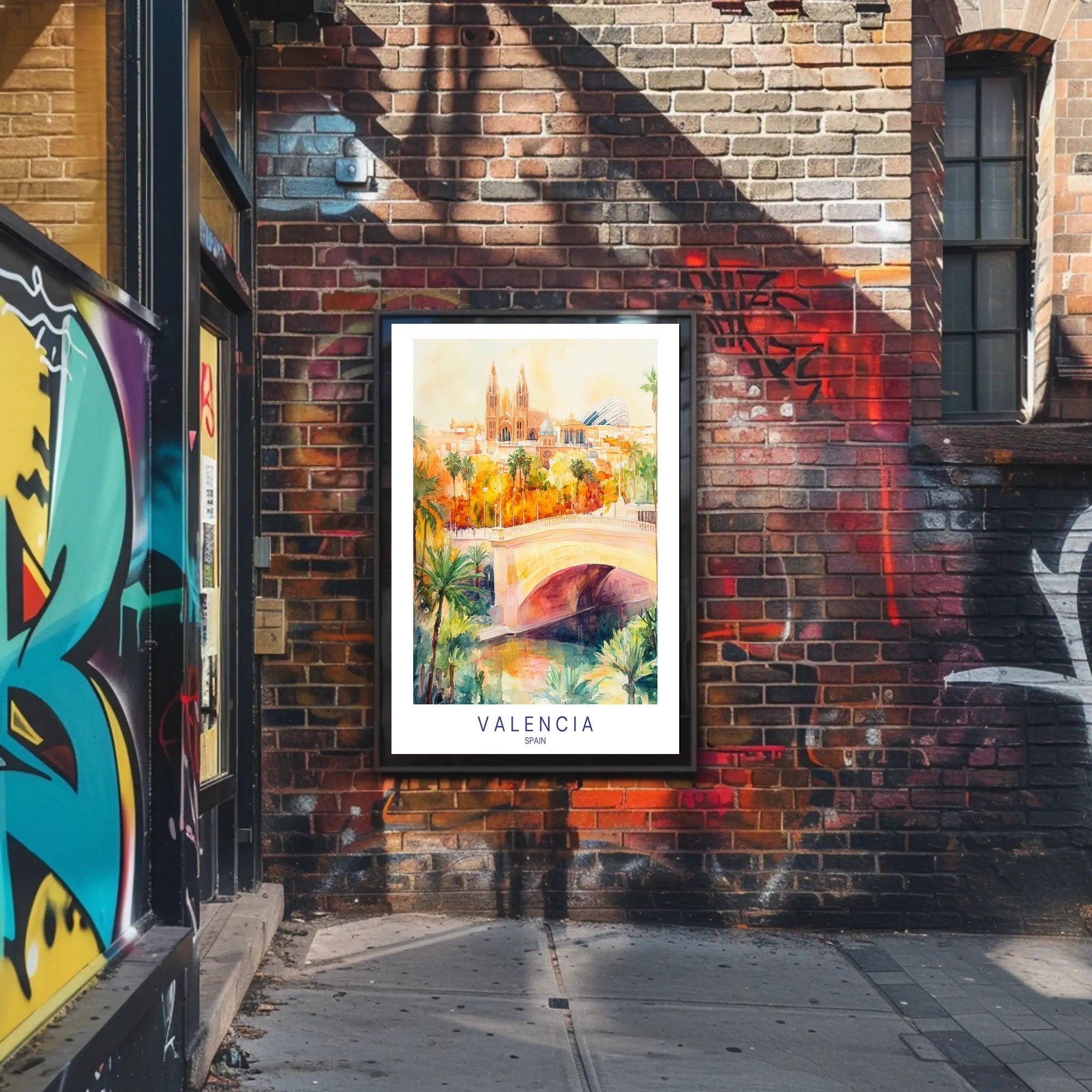 Valencia Scenic Poster PosterGoat