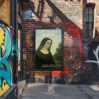 Saint Frances Of Rome Poster