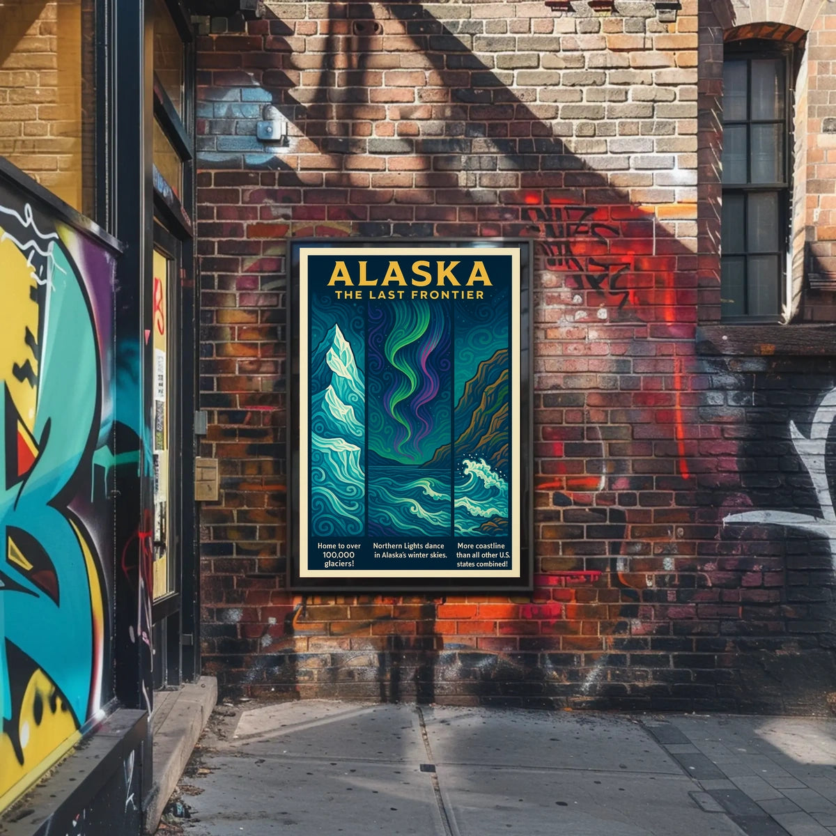 Alaska The Last Frontier Poster