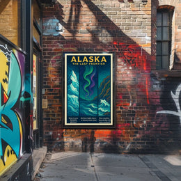 Alaska The Last Frontier Poster
