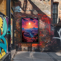 Canyon Sunset Serenity Poster PosterGoat
