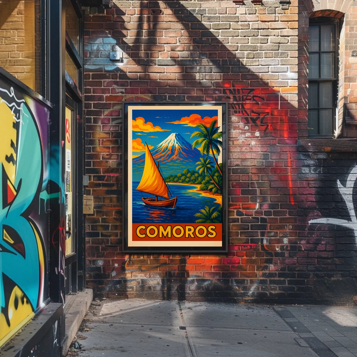 Comoros Island Paradise Poster