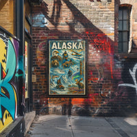 Discover Alaska Poster
