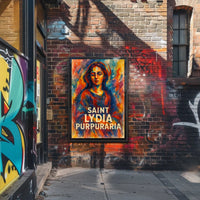Saint Lydia Purpuraria Poster