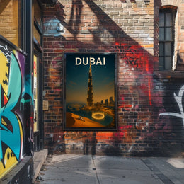 Dubai City Of Modern Marvels Modern Poster