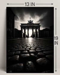 Sunrise At The Brandenburg Gate Poster