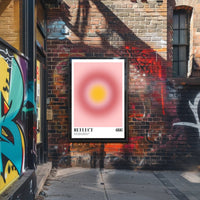 REFLECT 666: Mysterious Abstract Artistic Design Poster PosterGoat