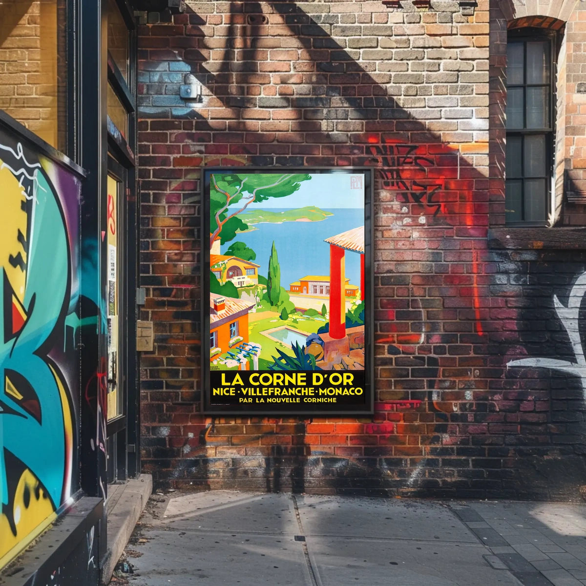 La Corne DOr Travel Poster