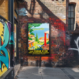 La Corne DOr Travel Poster