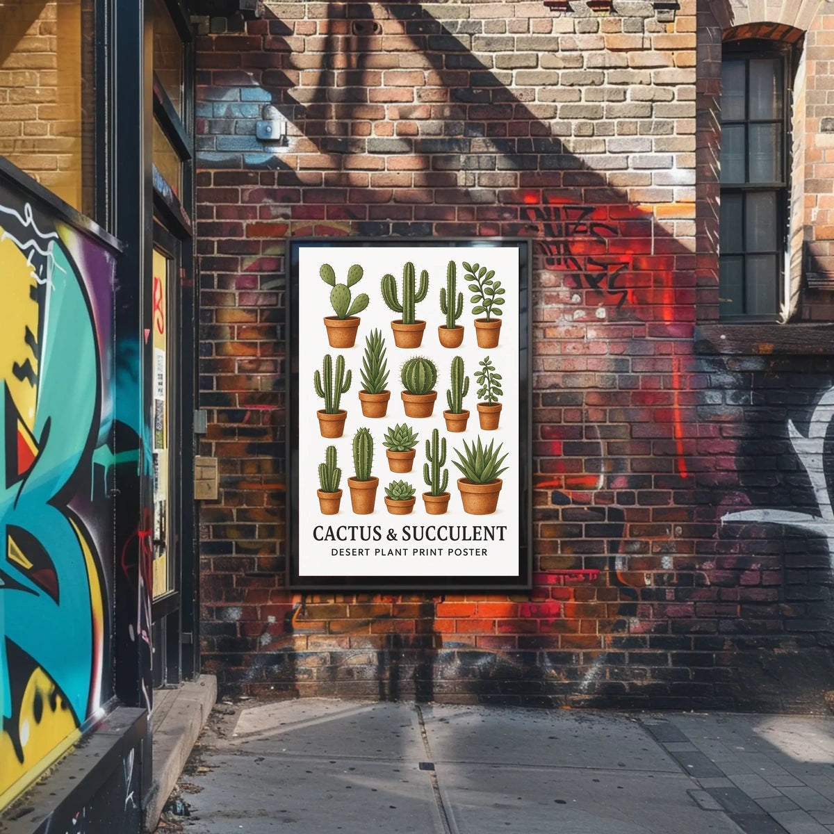 Cactus & Succulent Collection Poster