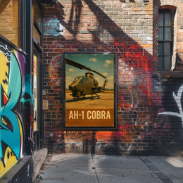 Ah-1 Cobra Helicopter Poster
