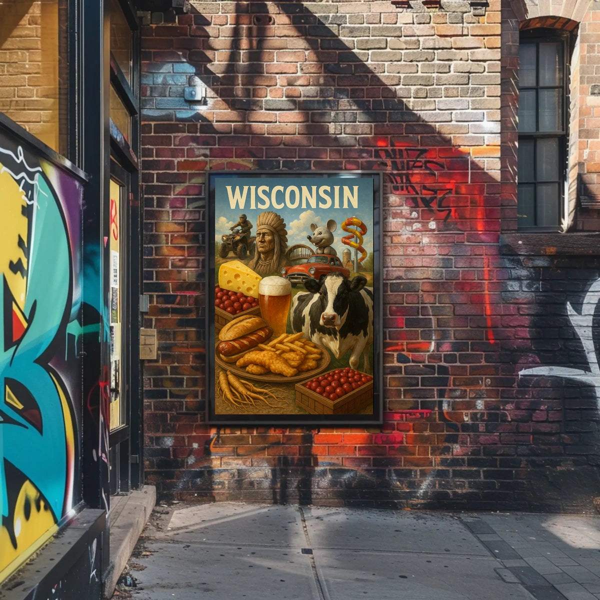 Wisconsin Wonders Poster