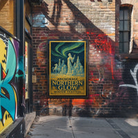 Anchorage Northern Glow Winter Festival Poster