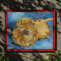 Sunflowers in Vibrant Brushstrokes Artistic Poster