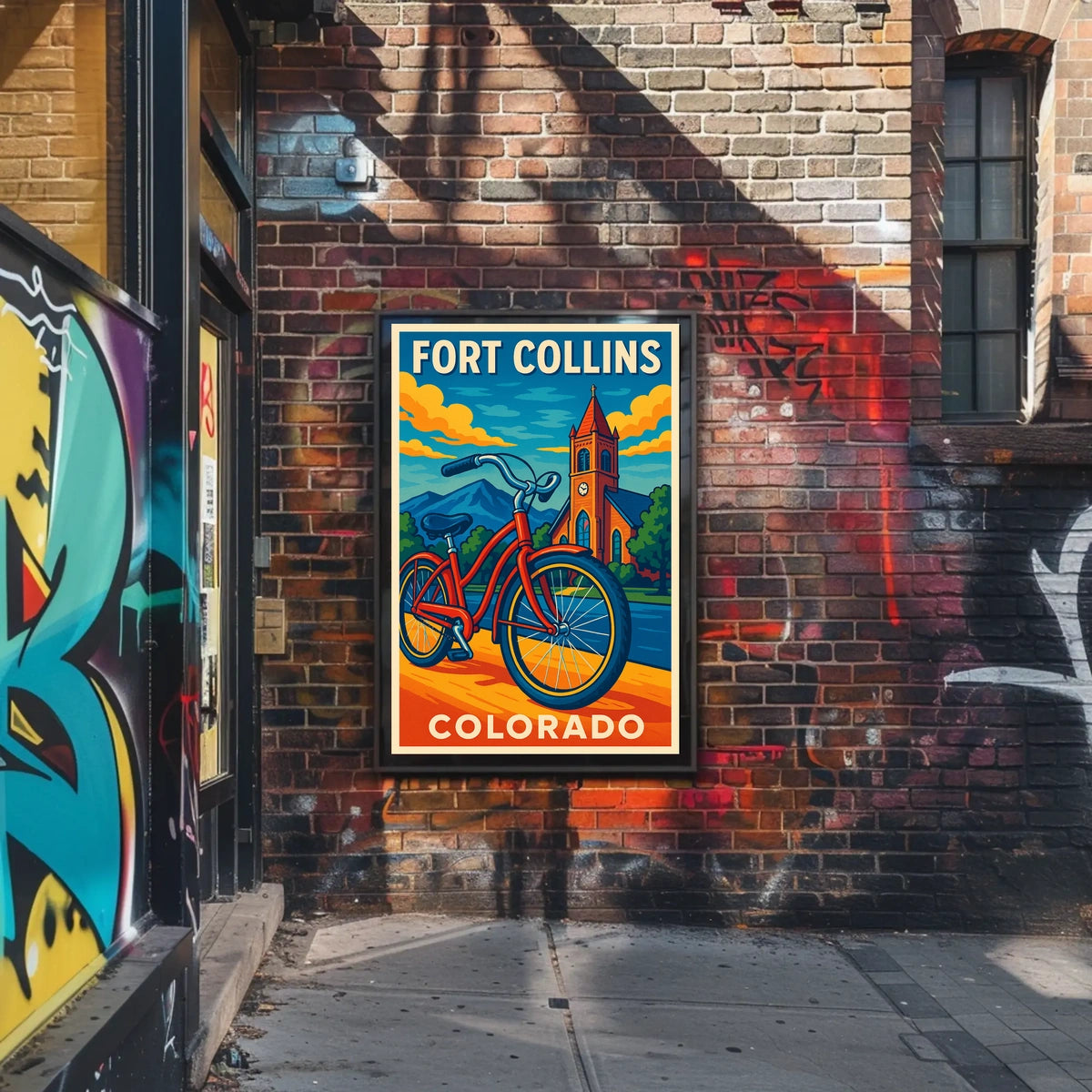 Fort Collins, Colorado Poster