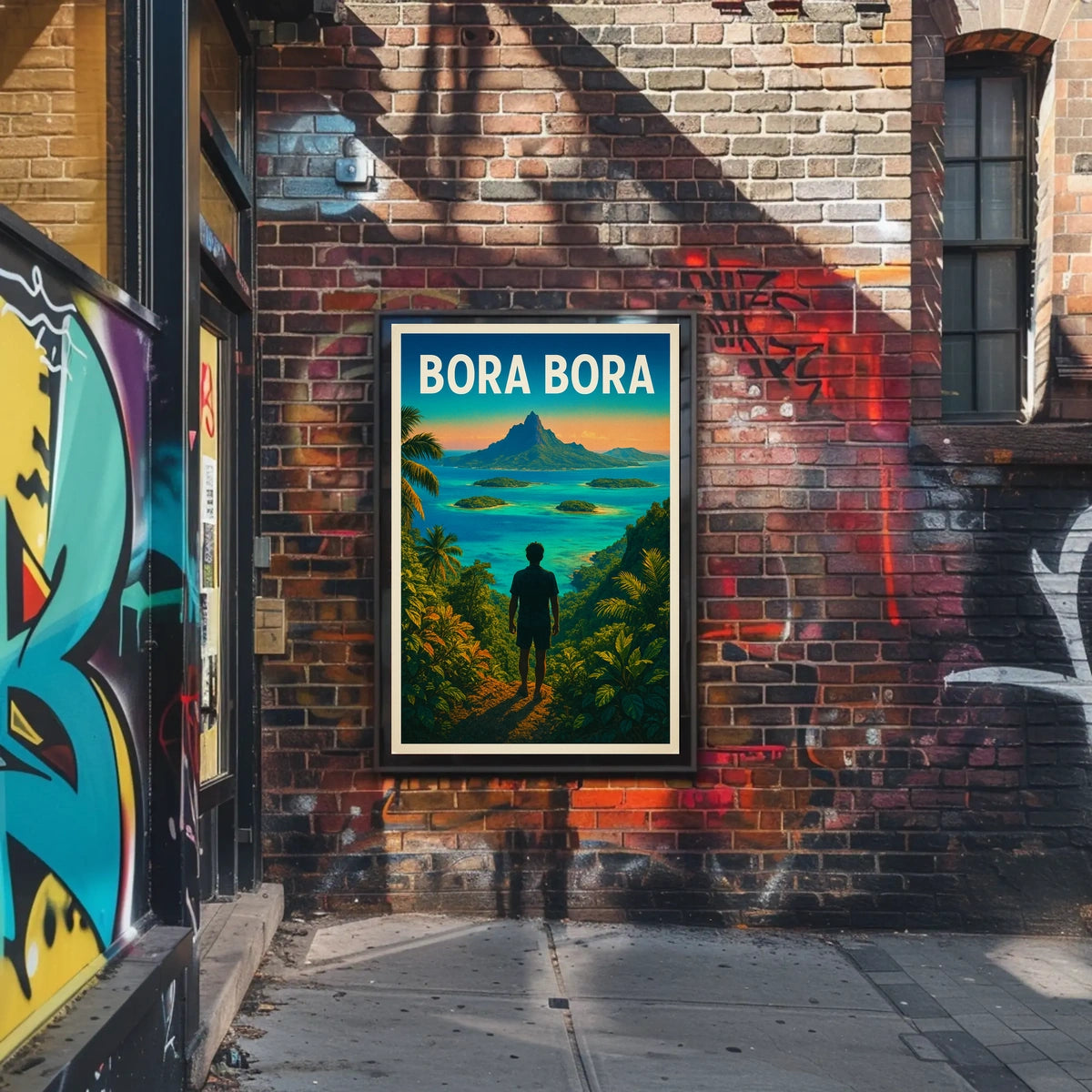 Escape To Bora Bora Poster