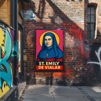 St. Emily de Vialar Poster