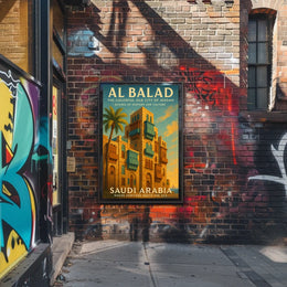 Al Balad The Colorful Old City Of Poster