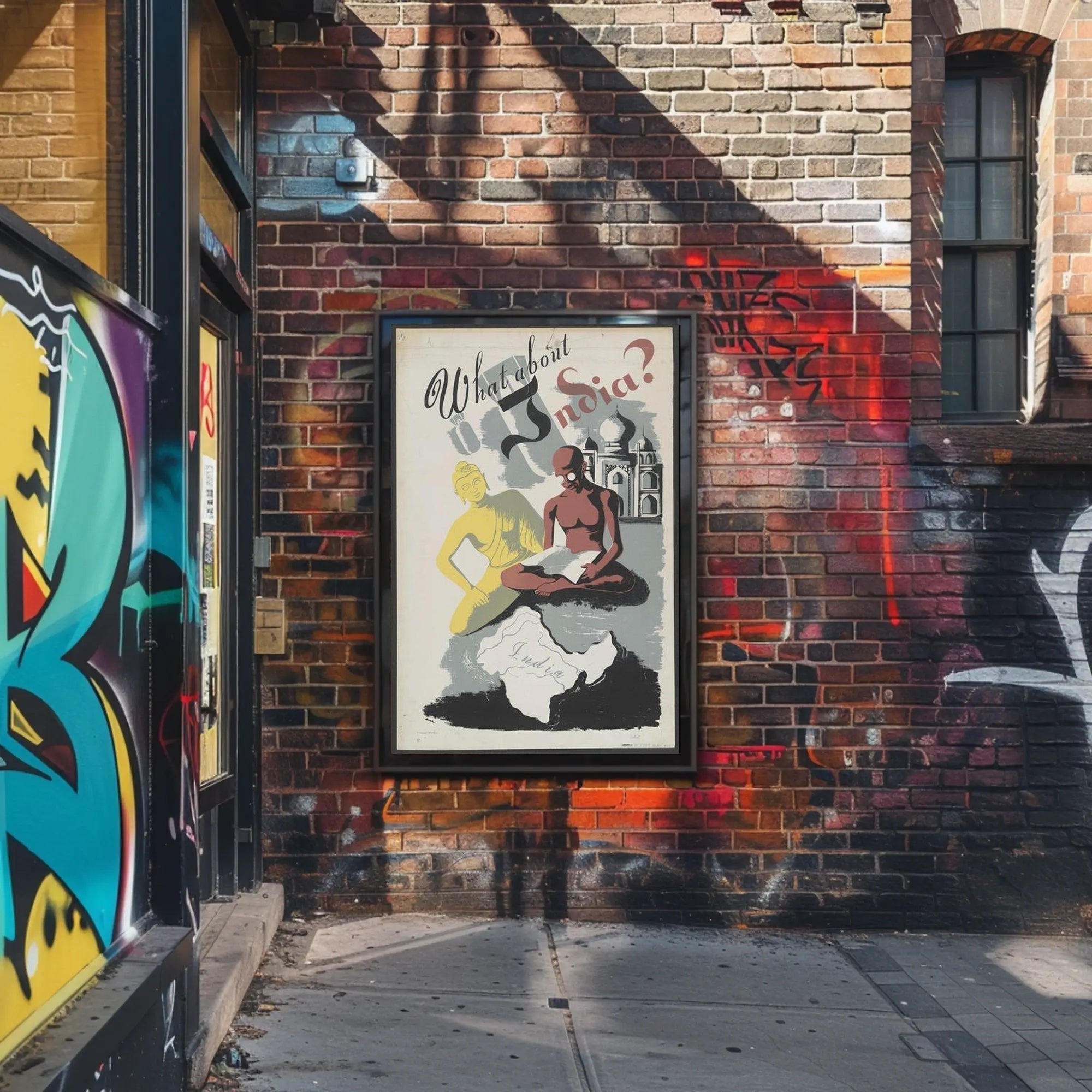 What About India? Poster PosterGoat