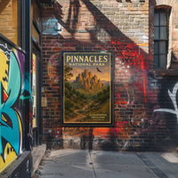 Pinnacles National Park Wall Art Print