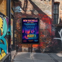 New Rochelle From Colonial Outpost to Modern Metropolis Poster