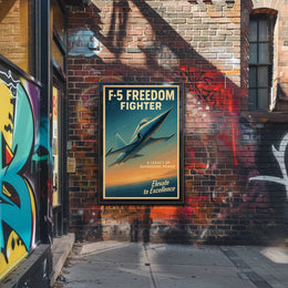 F-5 Freedom Fighter Poster
