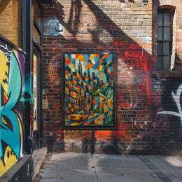 New York City Kaleidoscope Poster