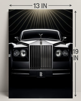 Elegance On Wheels Poster