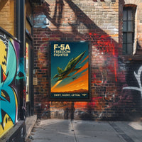 F-5A Freedom Fighter Poster
