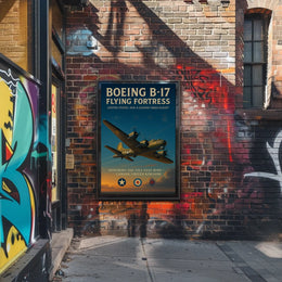 Boeing B-17 Flying Fortress Poster