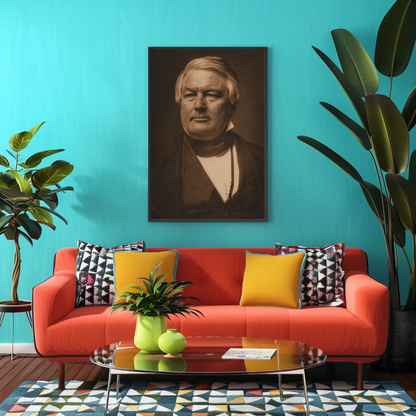 Millard Fillmore 13th President Sepia Photo