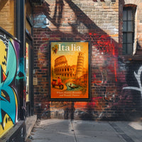 Italia A Journey Through History and Beauty Poster