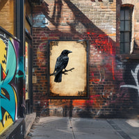 The Watchful Raven Poster