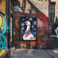 patriotic goose Poster