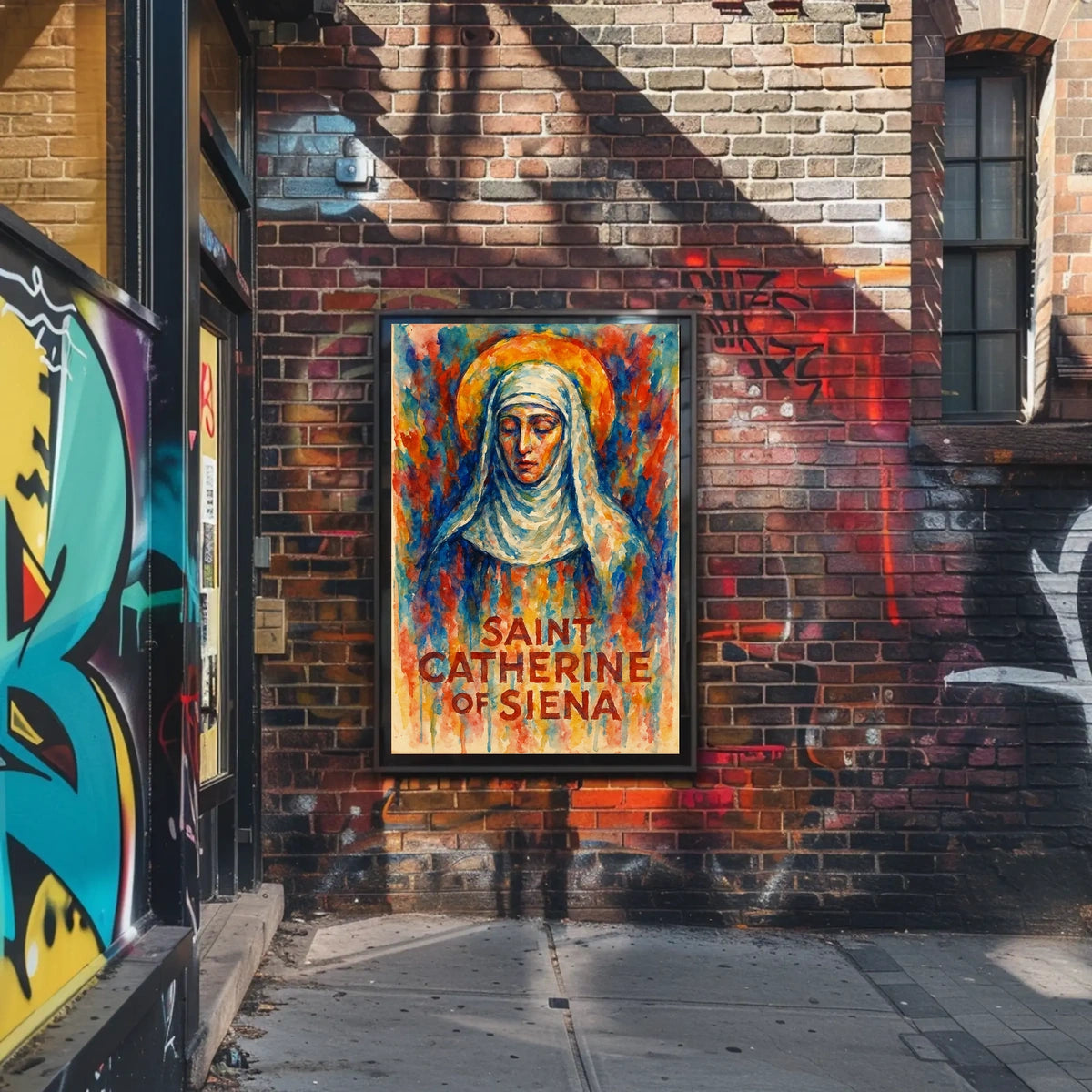 Saint Catherine Of Siena Poster